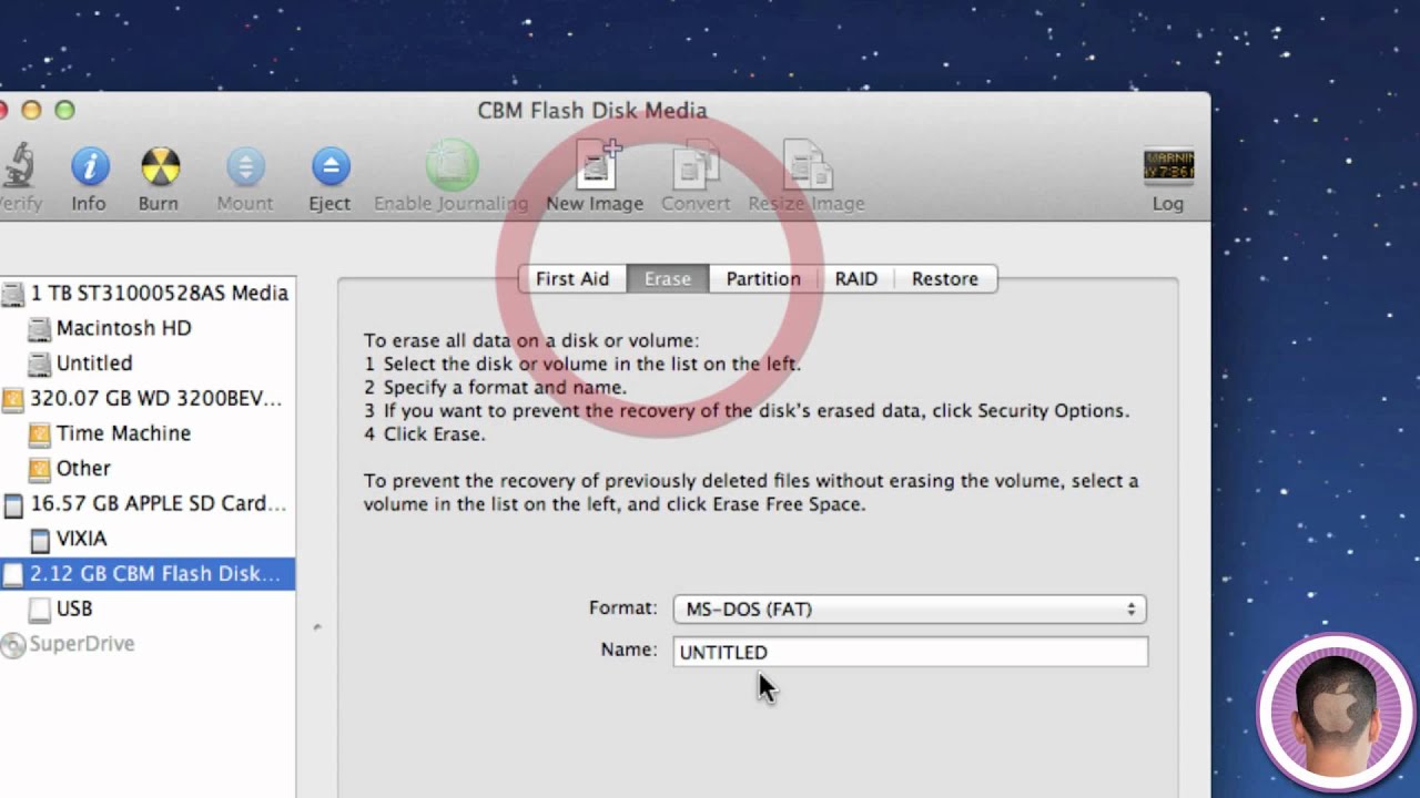 formatting mac usb for mac and windows